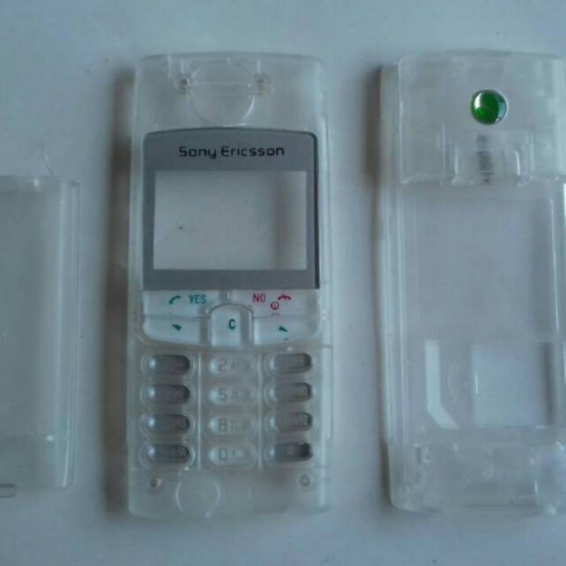 Casing sony ericsson t100 Transparan Fullset