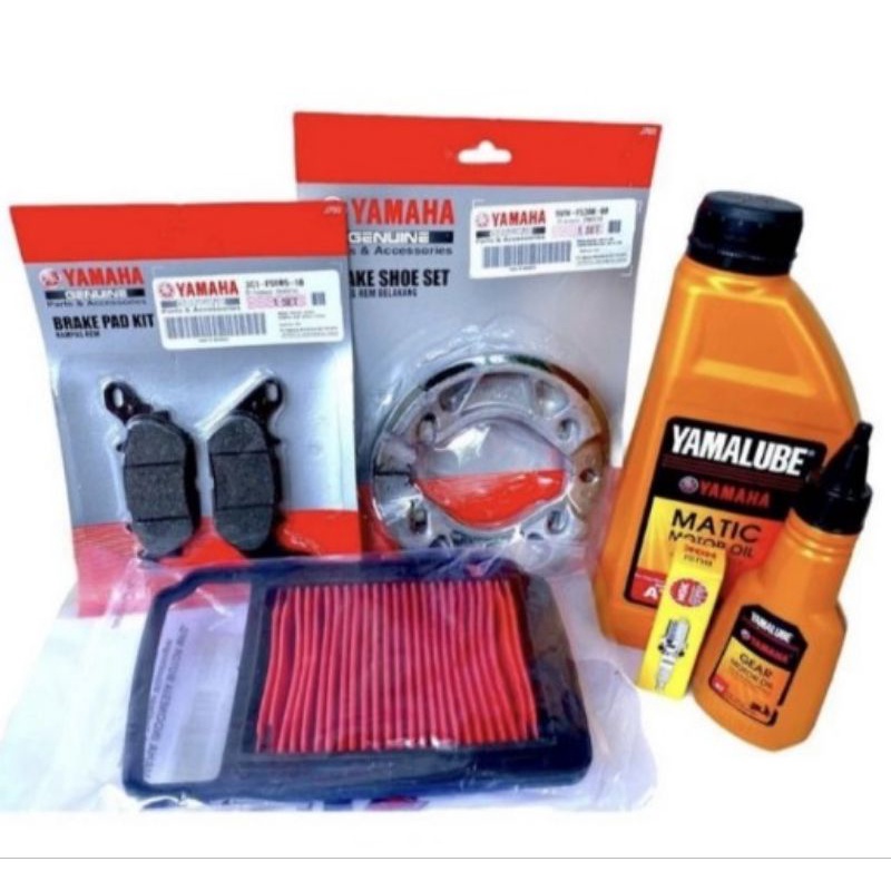 PAKET SERVICE MIO SPORTY MIO LAMA SMILE YAMAHA SET SESUAI FOTO KAMPAS OLI FILTER