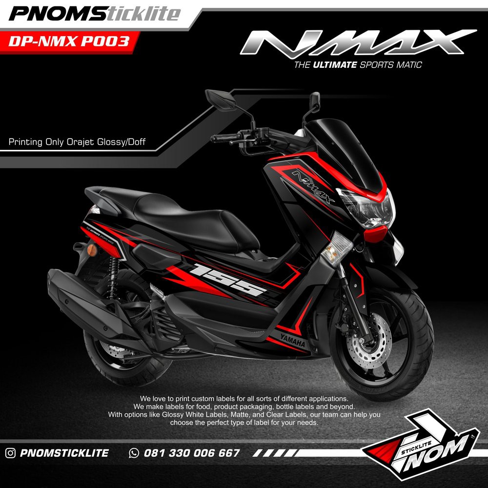 Decal Cutting Sticker NMAX Full Body 04