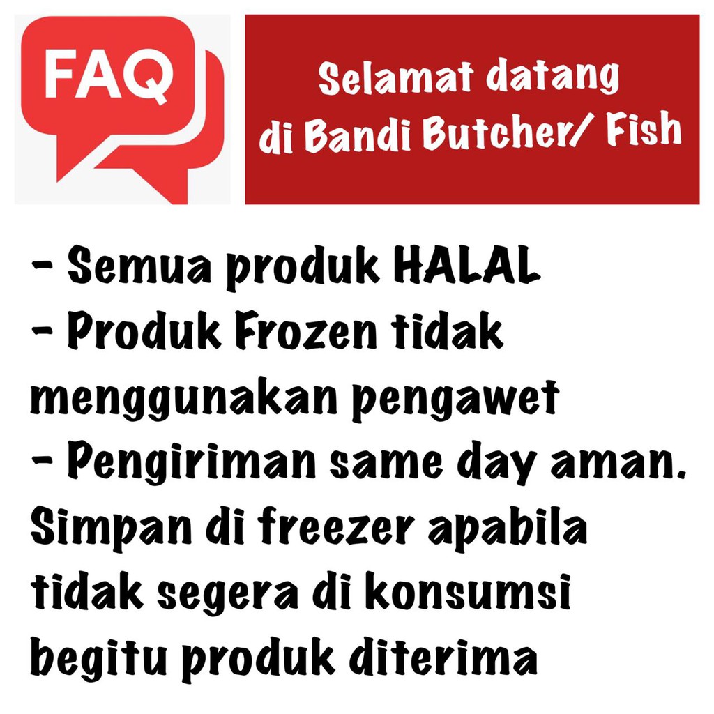 Fillet Kakap Merah / Ikan Kakap Merah Fillet Segar Size Super Murah Bandi Fish