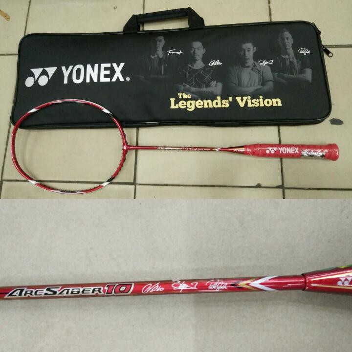 Raket Badminton Yonex ARCSABER 10 TAUFIK HIDAYAT The Legends Vision