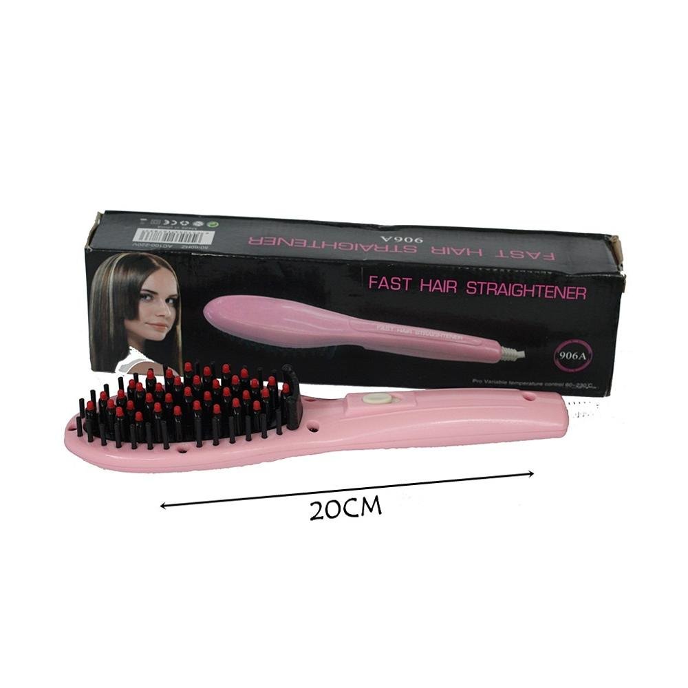 Catok Sisir mini 906A - Fast Hair Straightener pelurus rambut AK030