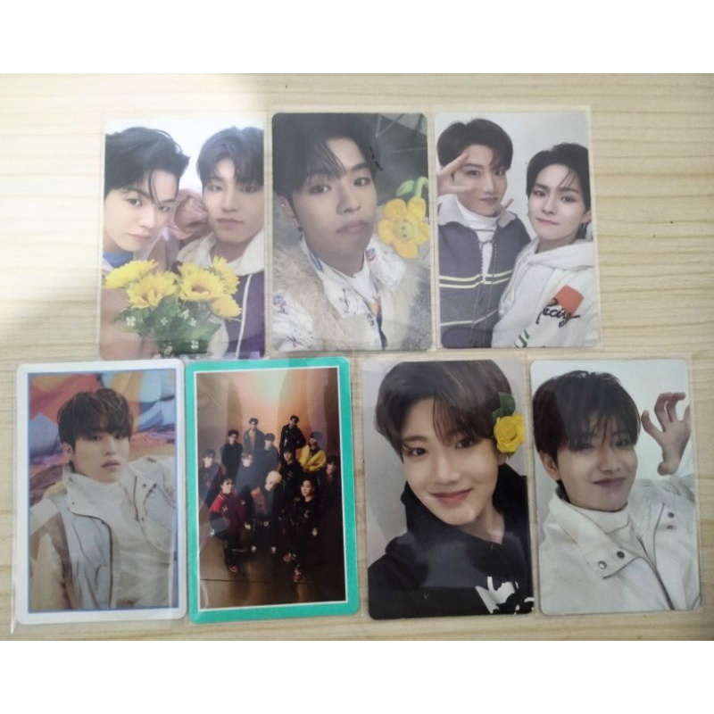PC Treasure Junkyu Jaehyuk Jeongwoo Yoshi | The Second Step : Chapter One Photocard Blue & Green Ver