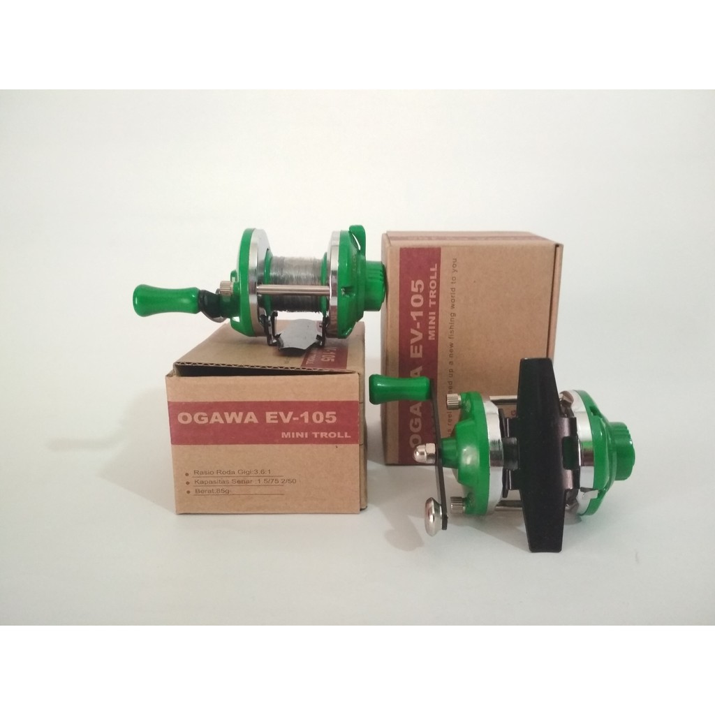 Mini Troll Ogawa Ev-105 Reel Pancing