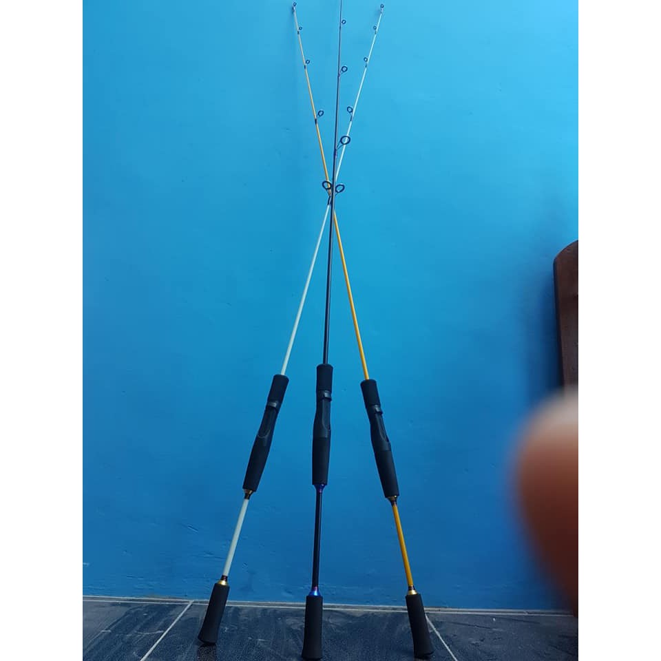 Joran Fiber One Piece / Joran Kolam Galatama Ikan Mas