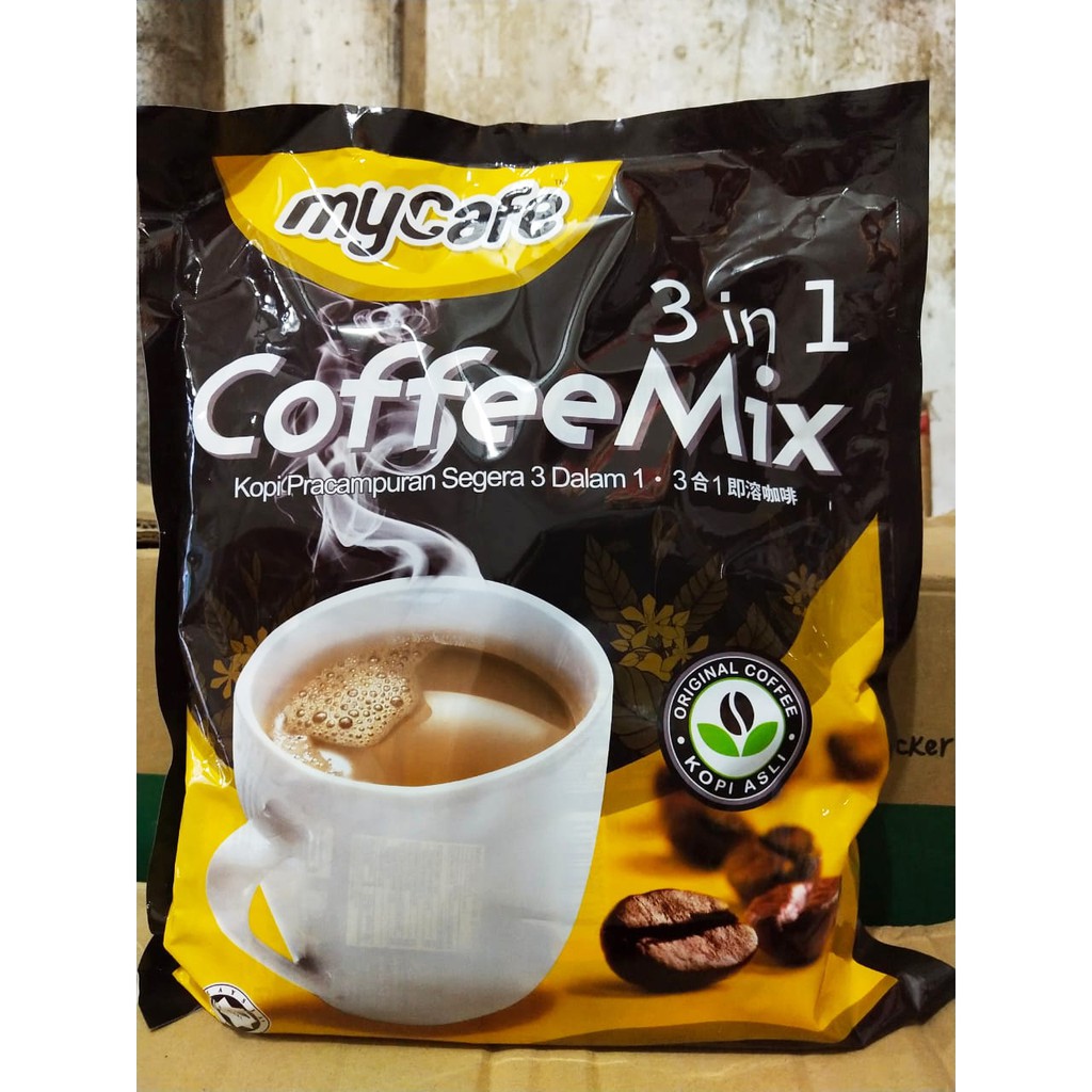 Kopi MyCafe 3 in 1 CoffeeMix Isi 30 Sachet Malaysia