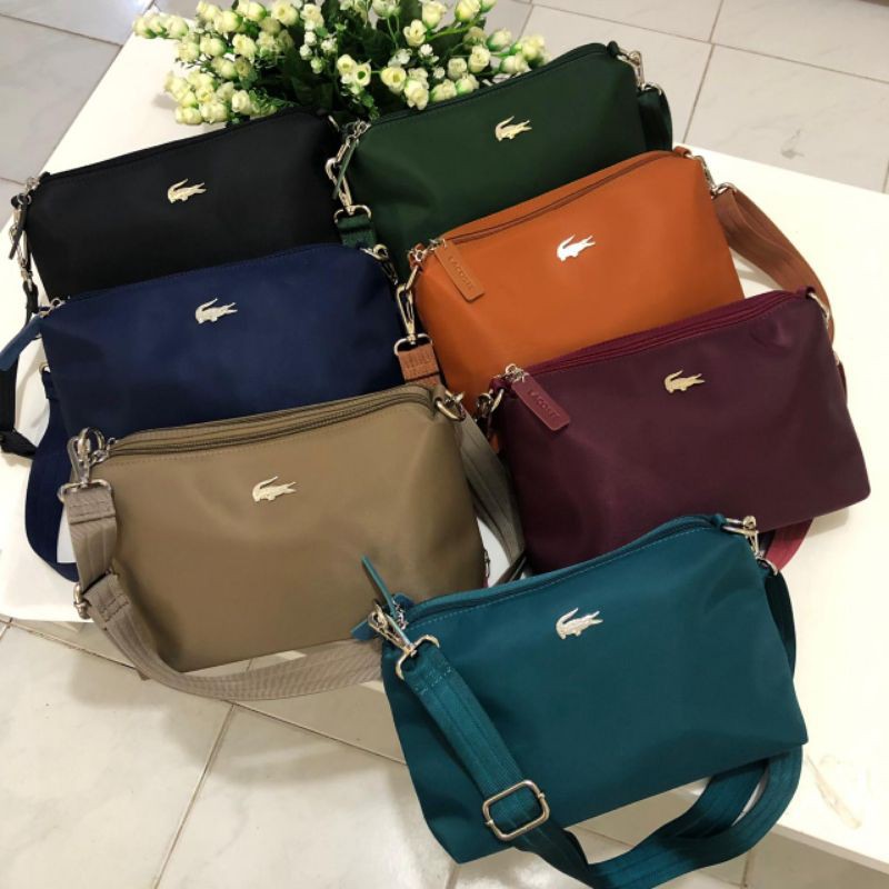 Tas LACOSTE SLEMPANG 2 ruang