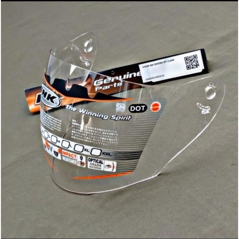 kaca ink centro original bening    visor ink centro clear  ori    cod
