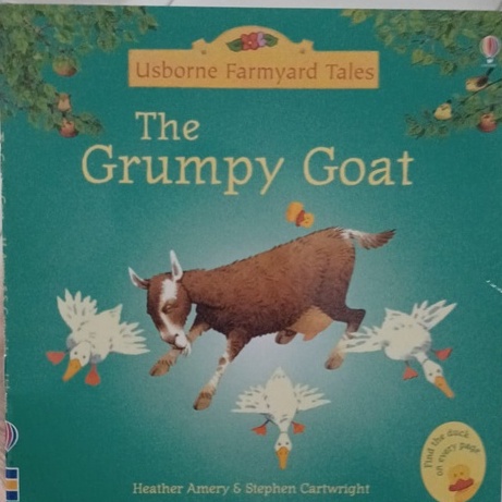 THE GRUMPY GOAT Usborne Farmyard Tales and First Experiences Story Book Buku Impor Anak Buku Cerita Bahasa Inggris