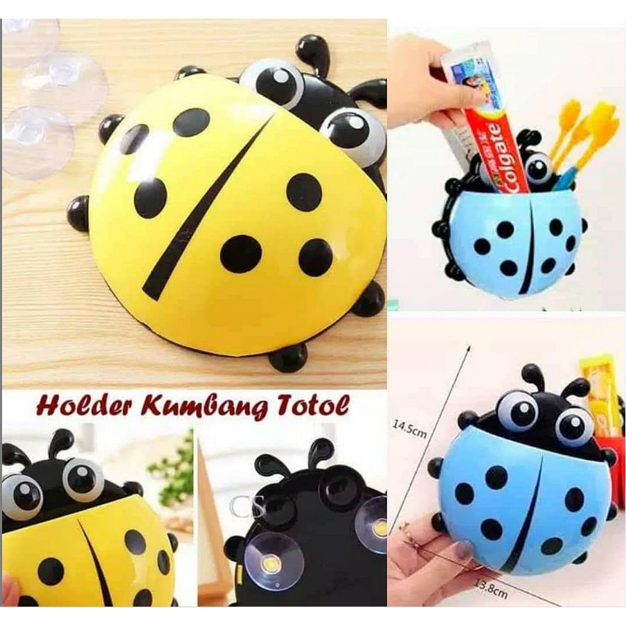 Tempat sikat gigi kumbang/ holder kumbang