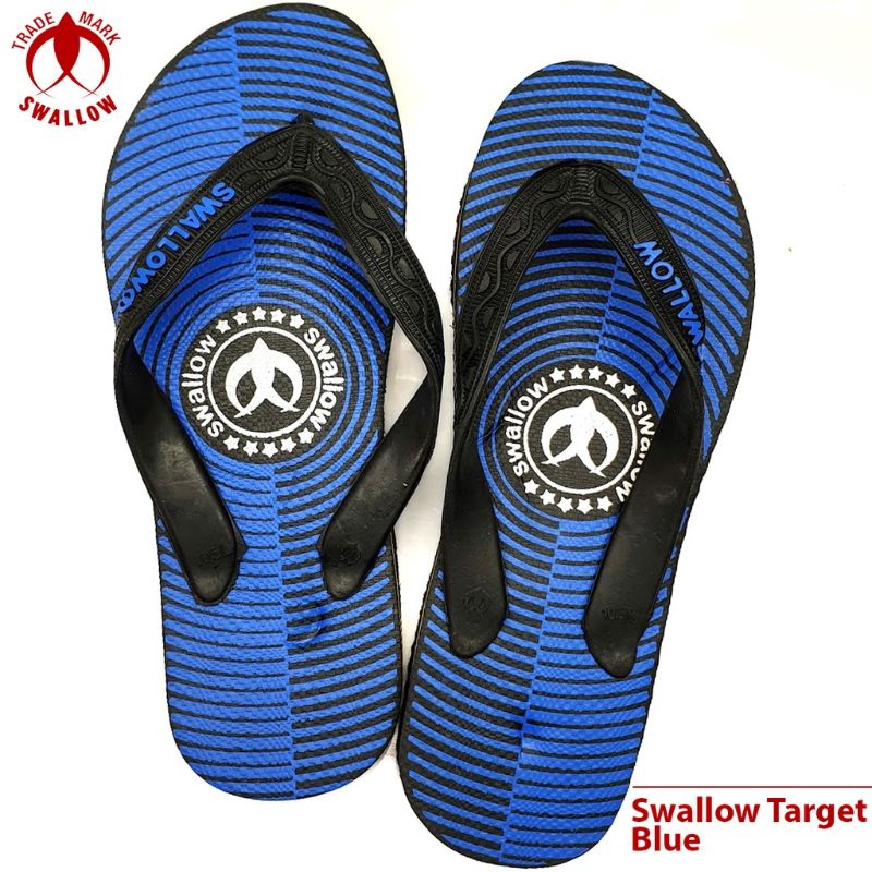 ✨NAGIHI✨ Sendal Jepit Swallow Target (Metallic &amp; Pearl Luster) / Sandal Jepit Karet Cowo/sandal asli indonesia