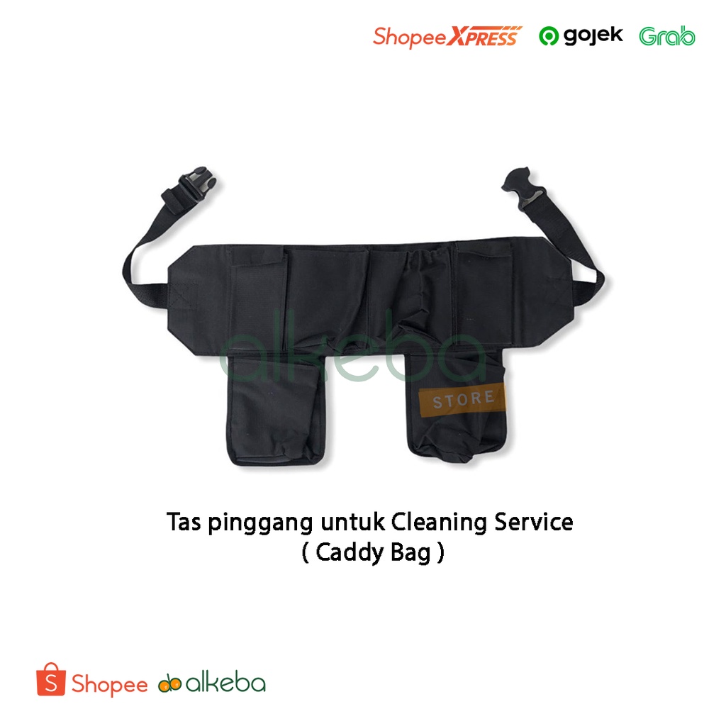 Caddy Bag / tas pinggang untuk Cleaning Service