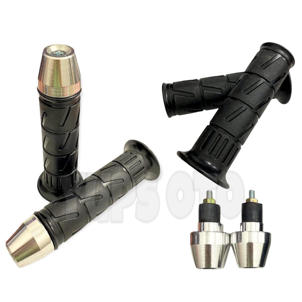 HAND GRIP HANDGRIP KAWASAKI GRIP KAZE PLUS JALU STANG PCX BISA UNTUK SEMUA MOTOR MIO BEAT VARIO PCX NMAX AEROX SCOOPY KAWASAKI HANDFAT MODEL KAZE KAWASAKI STANDAR HITAM UNIVERSAL SEMUA MOTOR PNP SET HANDGRIP GRIP STANDAR KAZE KAWASAKI HANDLE KARET MOTOR