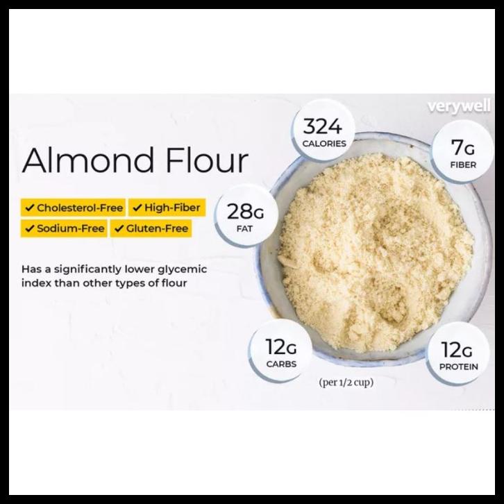 

Tepung Almond / Almond Flour 500Gr