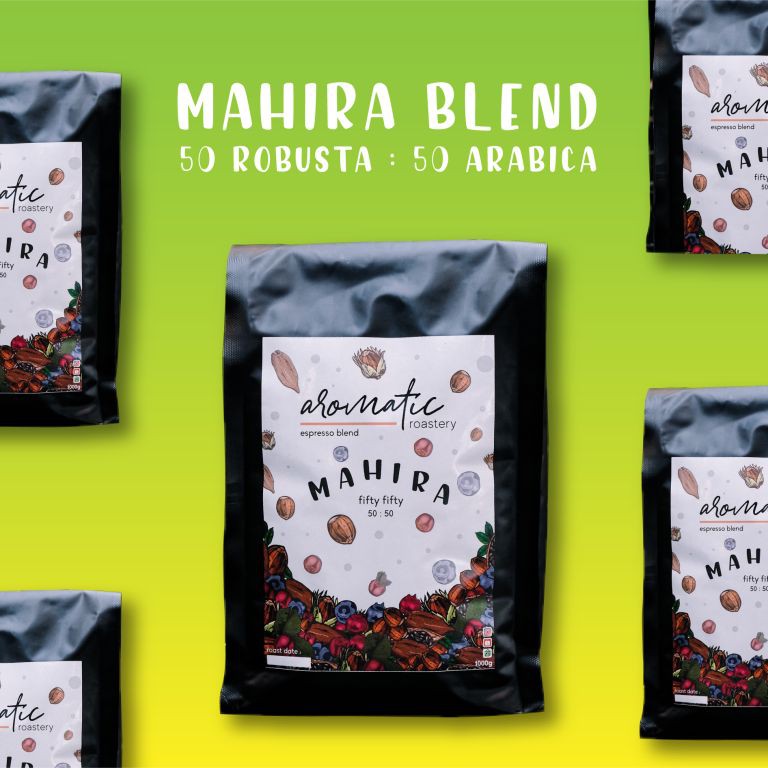 

Biji Kopi 1Kg 50/50 Arabika Robusta Wholebean Coffee Espresso Grosir Blend Es Kopi Susu Aromatic Mlg