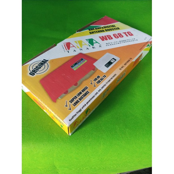 Booster Lengkap - Booster Atas & bawah TV Digital/Analog terbaru TANAKA WB 68 TG