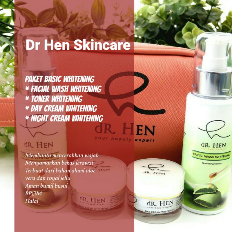 Dr Hen - Paket Whitening skincare (by athena)