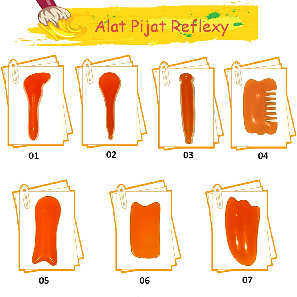 Alat Kerokan Badan | Kerikan Badan | Alat Terapi Pijat Badan