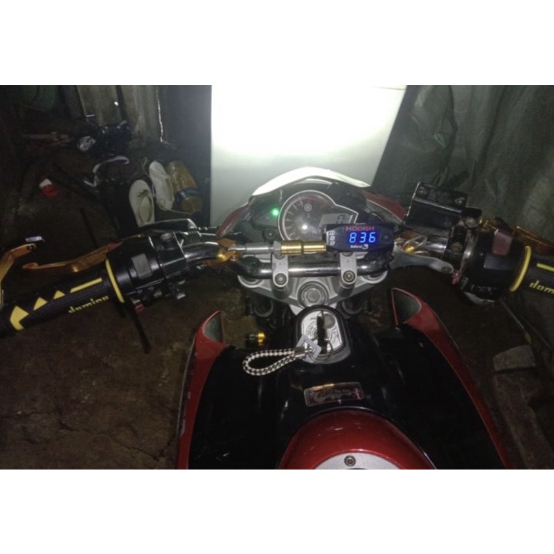voltmeter aki 3in1 universal semua motor VARIASI Voltmter 2in1 voltmeter biasa Waterproof universal