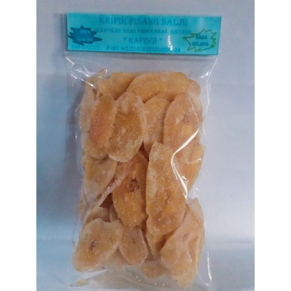 

KRIPIK PISANG SALJU ANEKA RASA TERBARU 150 gr