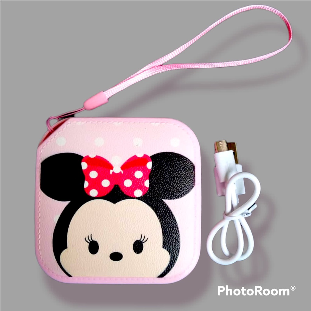 [LITTLE MINNIE]NEW POWERBANK MOTIF 10000MAH MOTIF KARAKTER KARTUN