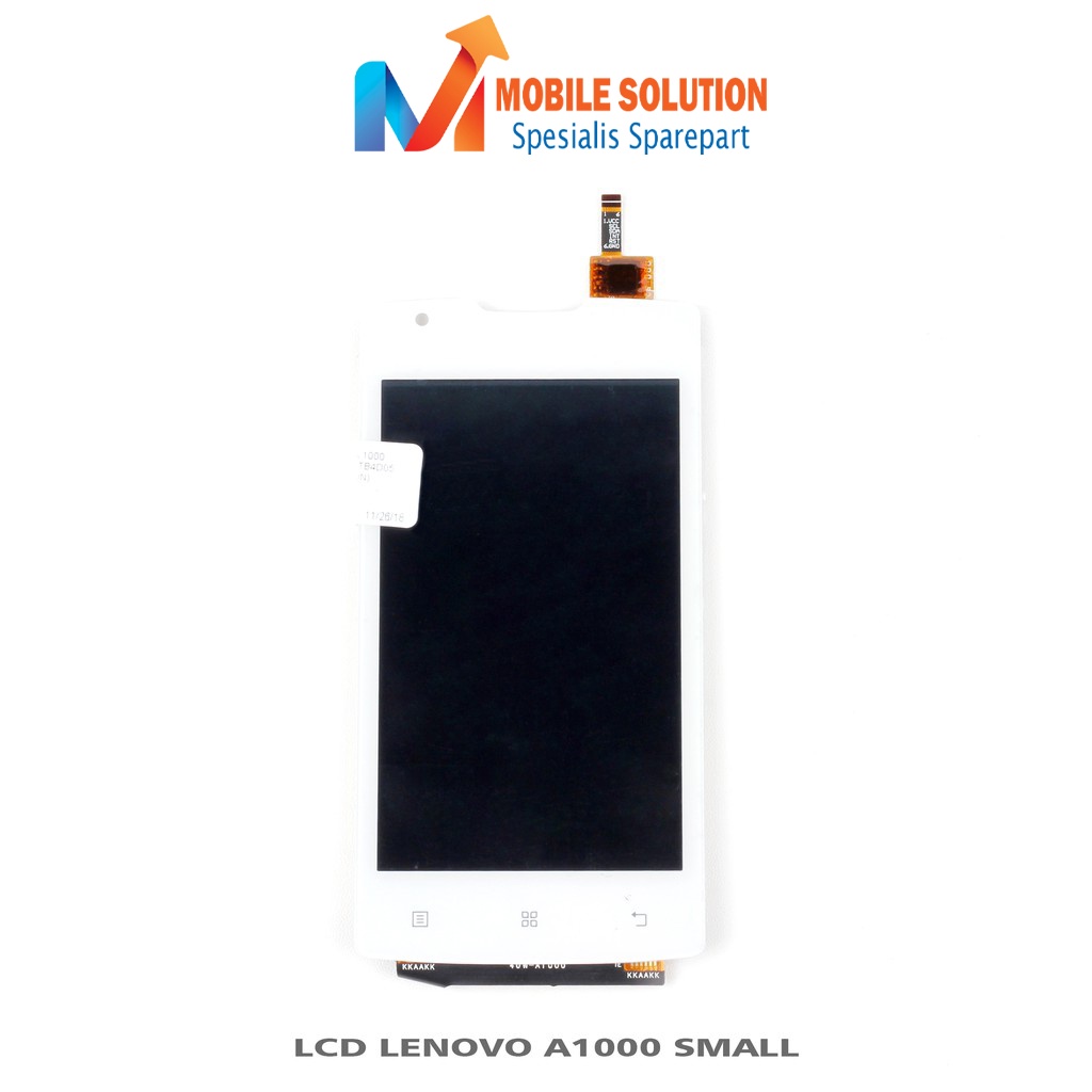 Grosir LCD Lenovo A1000 ORIGNAL 100% Fullset Touchscreen Garansi + Packing / Bubbel