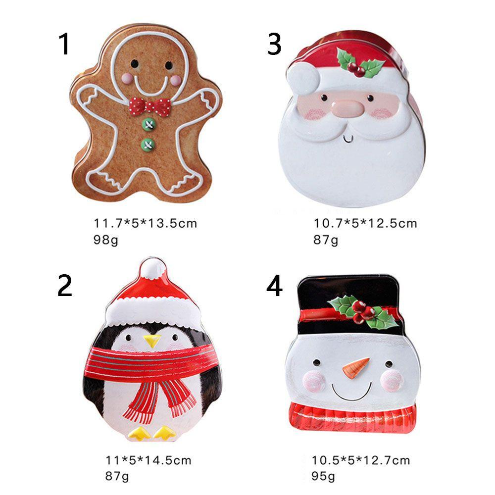 Solighter Candy Box Dekorasi Rumah Cookies Merry Christmas Kotak Kado