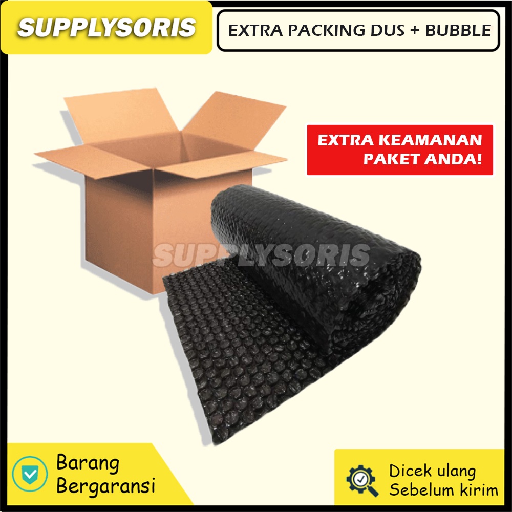 

Extra Dus Dan Bubble Wrap Packing Tambahan Paket Supaya Lebih Aman Di Ekspedisi & Extra Keamanan Paket
