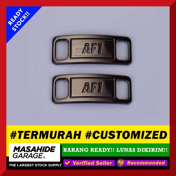 TERMURAH Lace Lock Nike Air Force 1 AF1 Metal Laces Lock Tali Sepatu