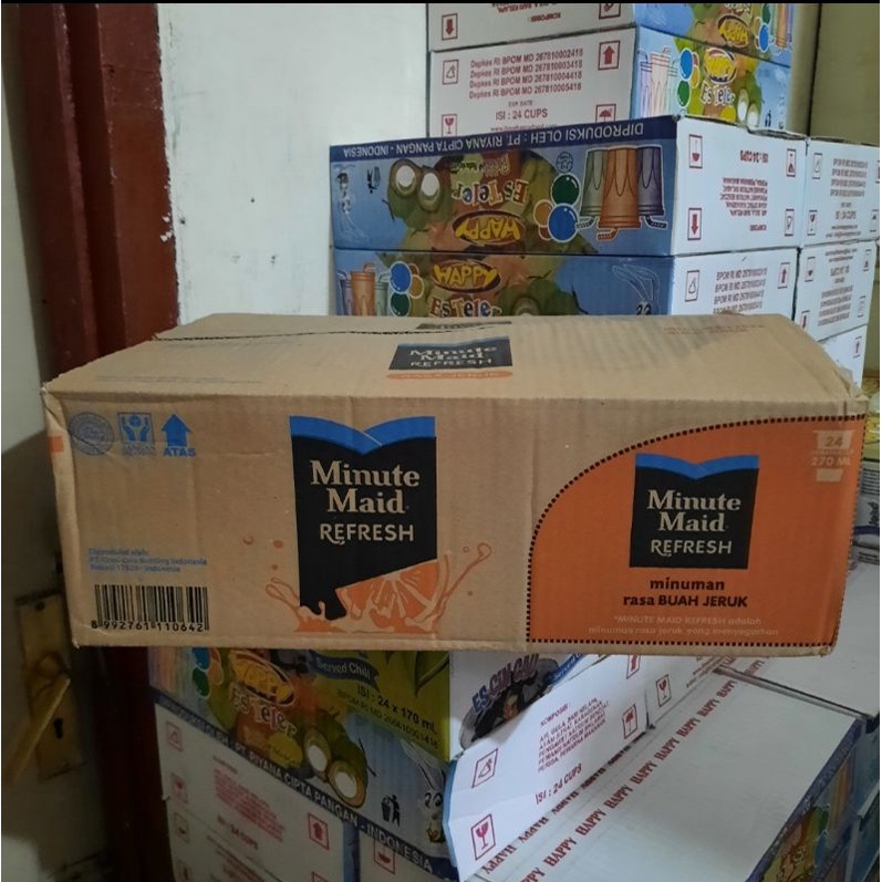 MINUTE MAID CUP 270ML 1 DUS ISI 24 CUP