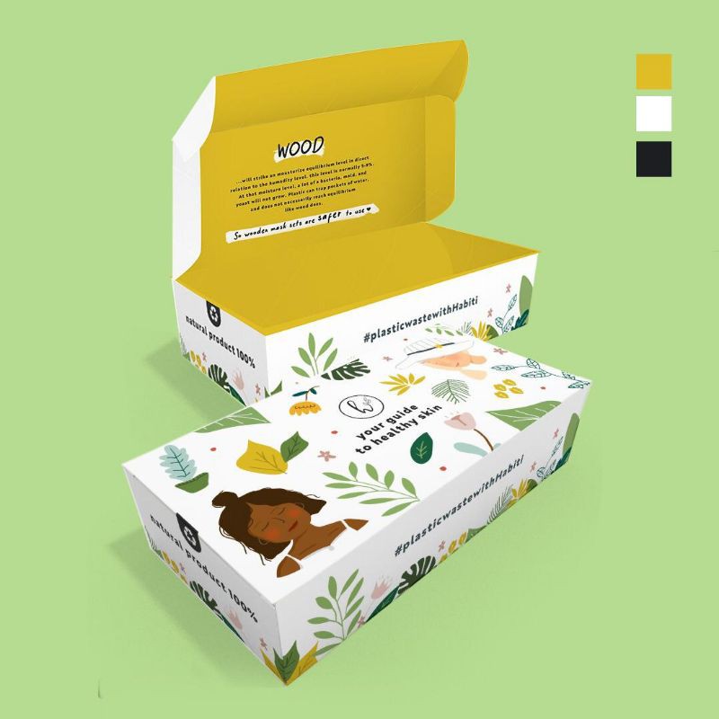 (DISTRIBUTOR SEMARANG) Masker Set Habiti with Box