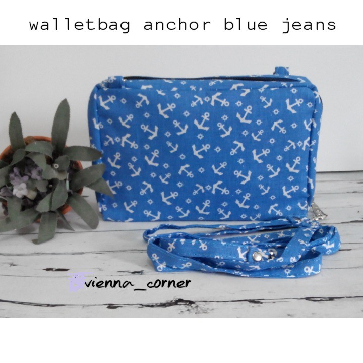 Walletbag Jangkar Blue Jeans