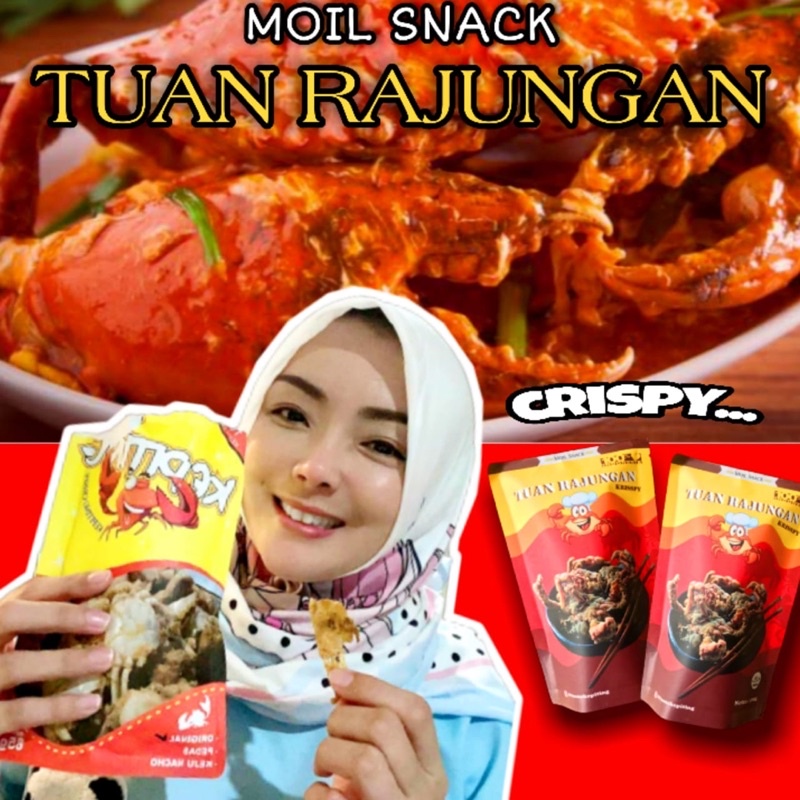 

TUAN KEPITINH SNACK BABY CRAB KEPITING CRISPY CEMILAN UNIK