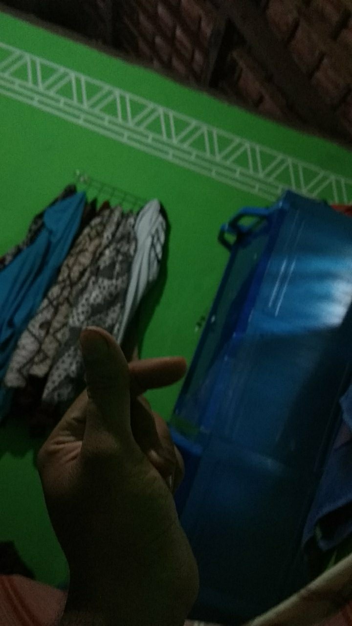 Gamis Batik Masa Kini | Gamis Muslim Batik Pulau Coklat | Pakaian Wanita Modern Syari