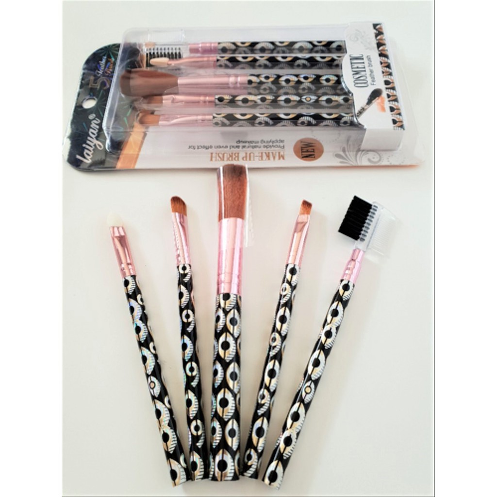 Brush Set - Kuas Make Up Laiyan - 5 in 1