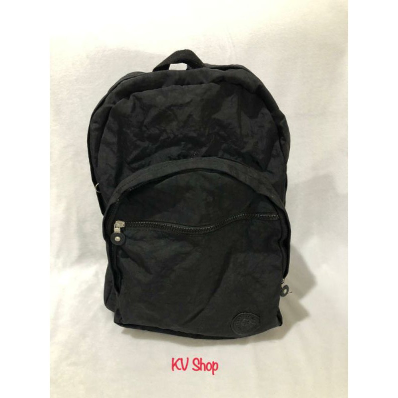 Preloved Tas Ransel Kipling Black / Backpack Kipling