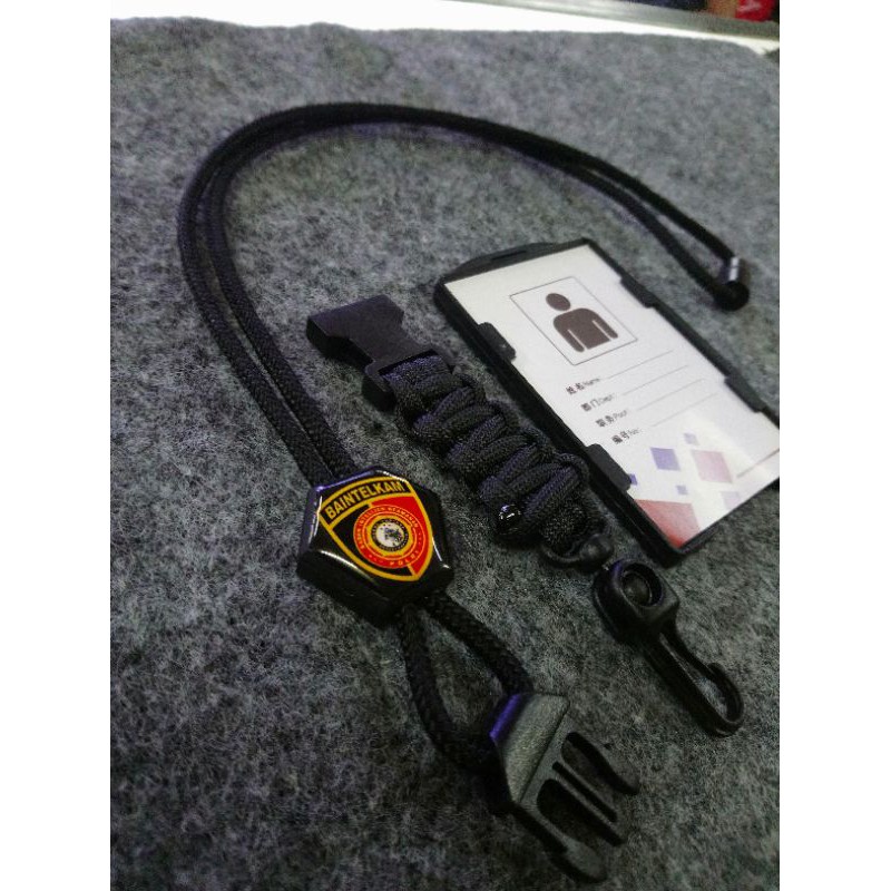 

lanyard tactical id case logo BAINTELKAM