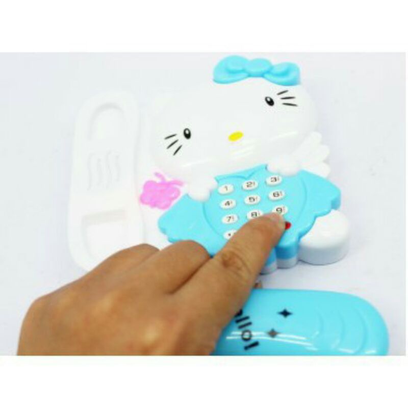 ( BISA COD ) Mainan Anak Telepon Hello Kittyy 2553