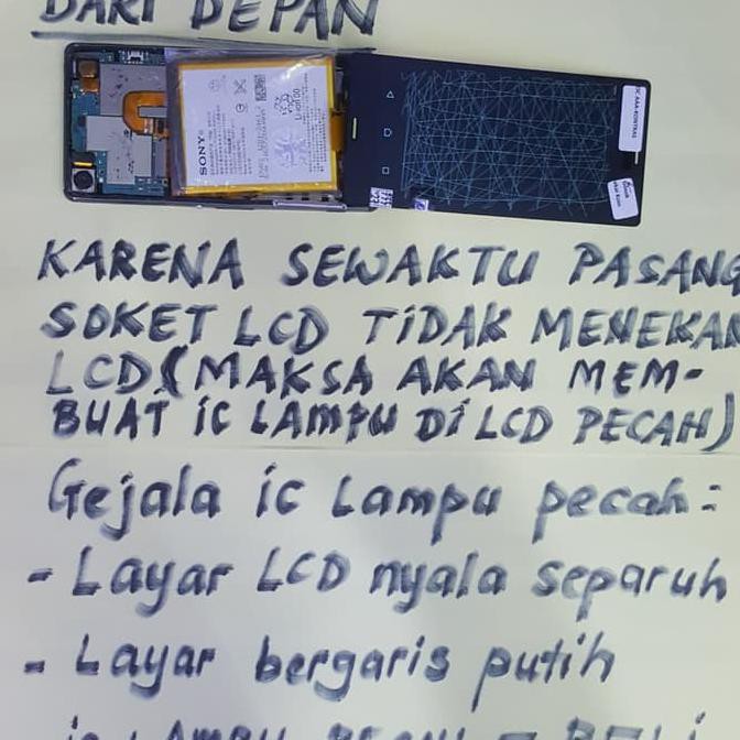 ILARISl ORI OEM LCD Touchscreen Fullset Sony Xperia ZR C5502 C5503 M36H SO-04E