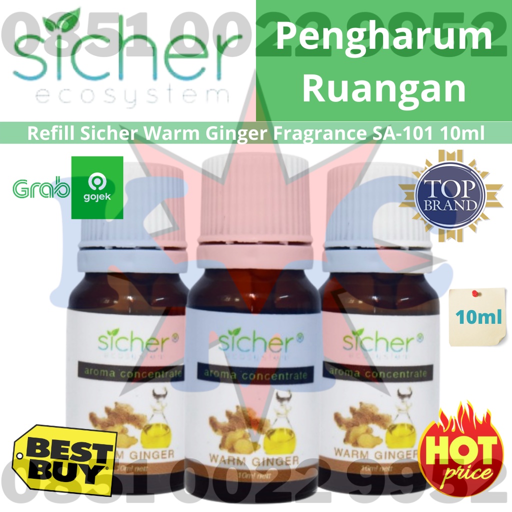 Refill Sicher Warm Ginger Fragrance SA-101 10ml