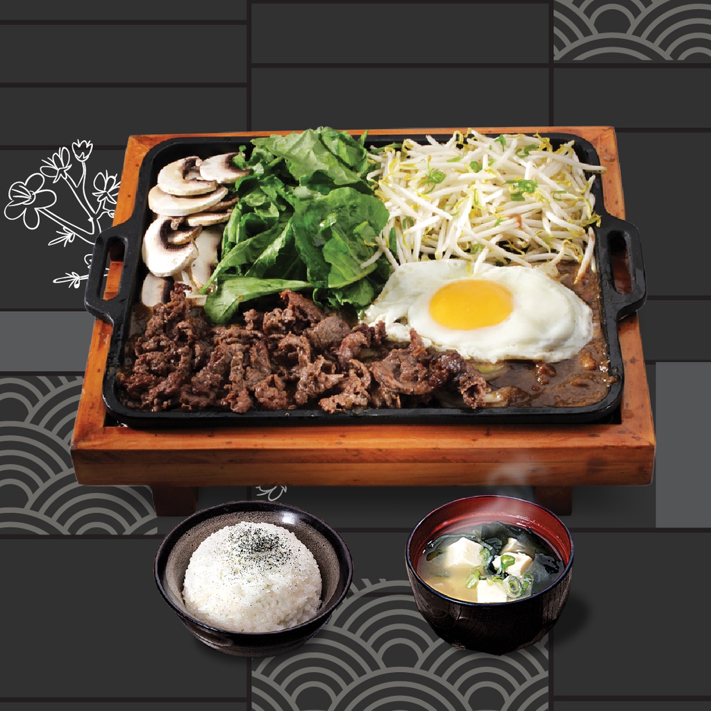 

Beef Teppanyaki Set Menu [Zenbu Menu]