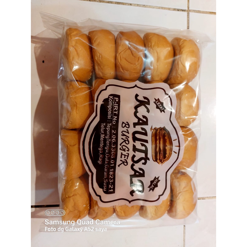 

KAUTSAR BUN BURGER MINI ISI 20 PCS