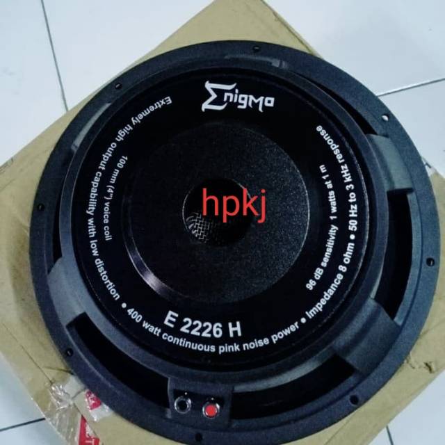 speaker enigma 15 inch