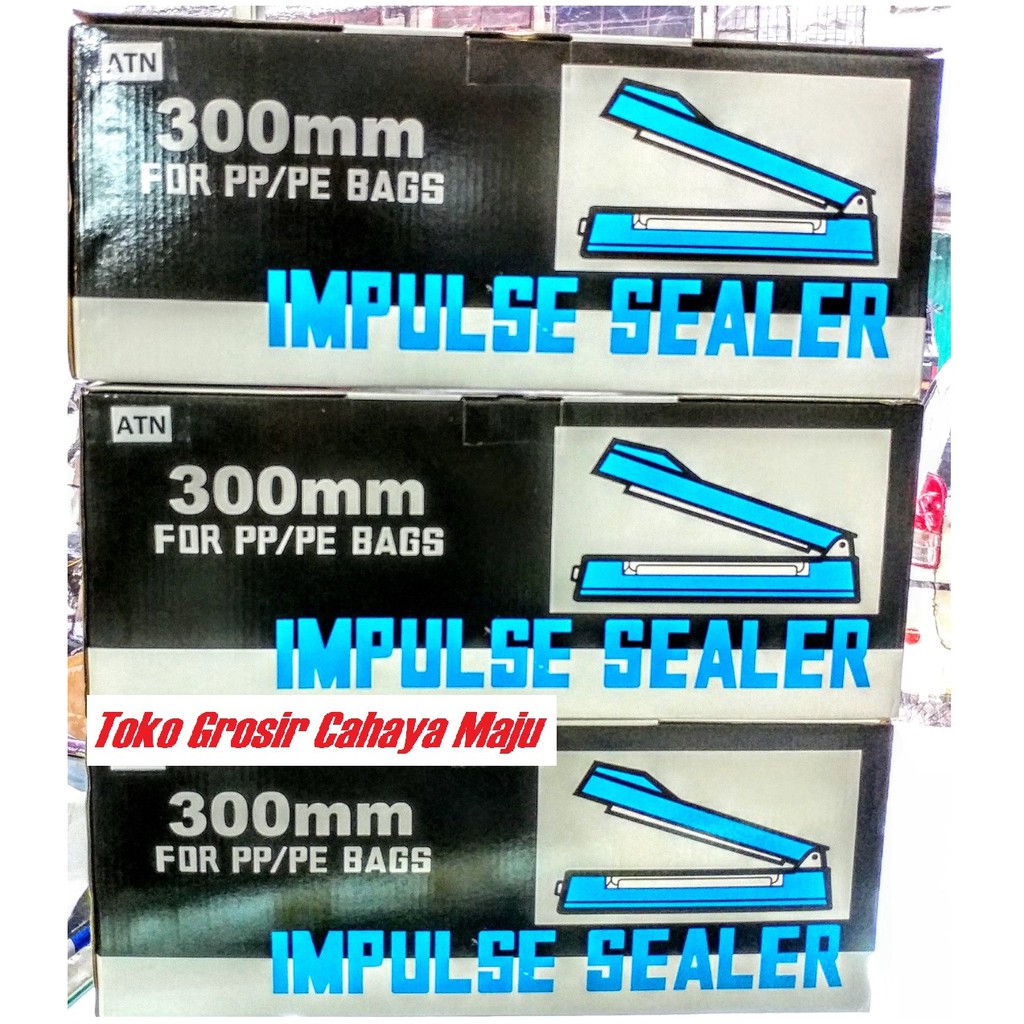 Impulse Sealer Alat Press Pres Plastik Las Plastik 30cm 30 cm ATN F-300