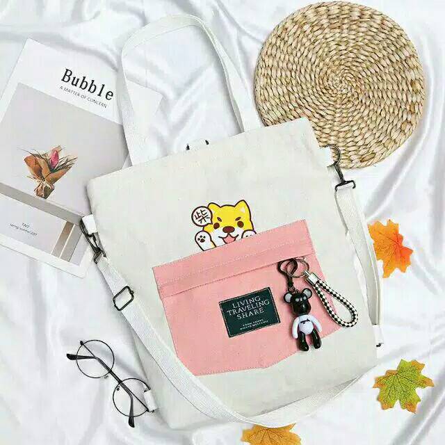 N.E.W PRODUKTas Tote Bag Wanita Cewek Simple Simply Stylish Style SB.