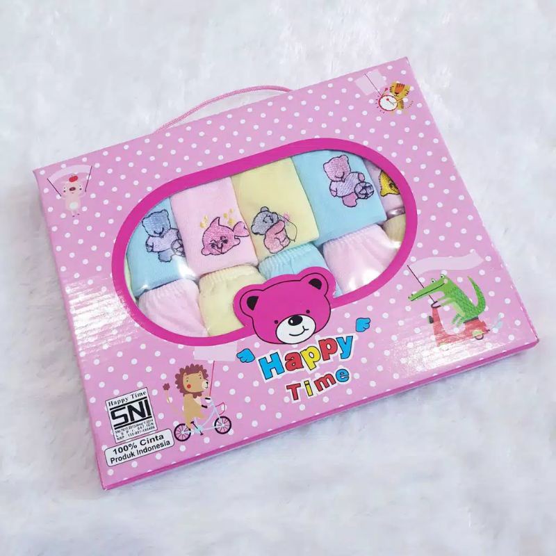 Celana Pop Bayi Isi 12 pcs Happy Time SNI Baby Gift