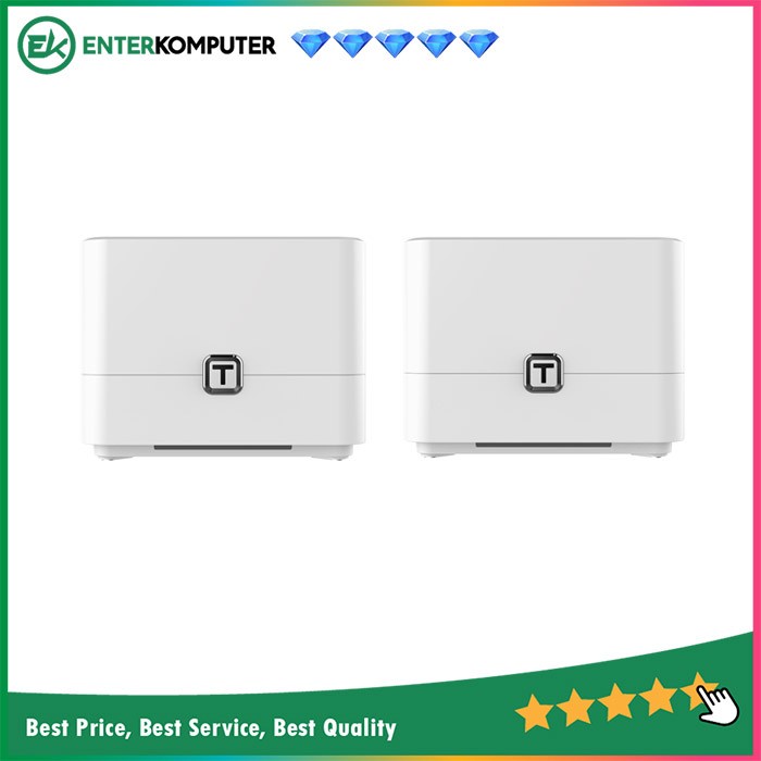 TotoLink AC1200 Dual Band Smart Home Wi-Fi Router - T6 (2-Pack)