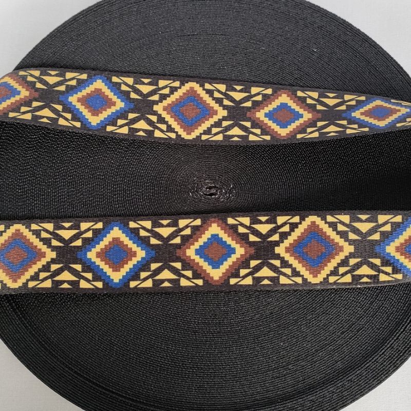 Webbing Polykatun 3.8 cm Aneka Motif #3