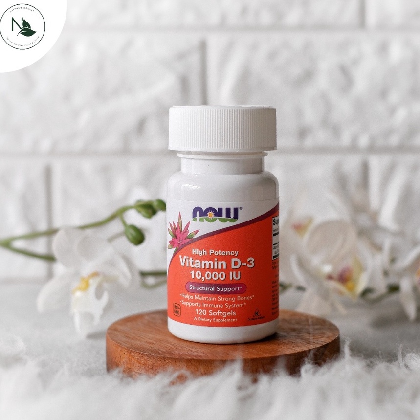 Now Vitamin D3 10000 UI 120softgels