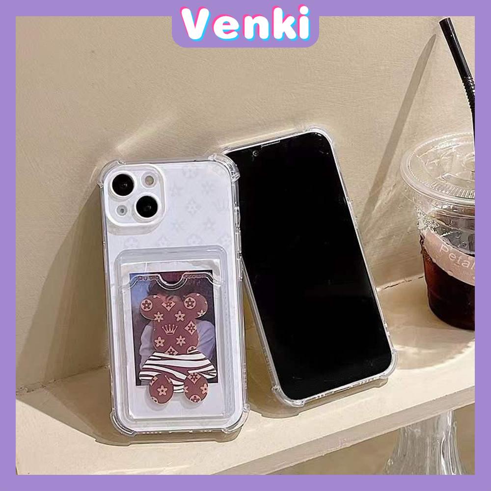 Casing Silikon Iphone 13 Pro Max 12 Pro Max 11 Pro Max 7 Plus Xr Xs Max Shockproof Gambar Kartun Beruang Lucu